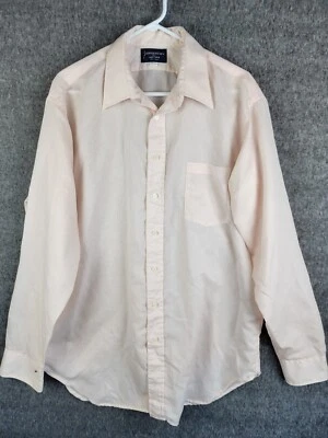 Givenchy For Aetna Shirts Men's Tall Man Dress Shirt Stripe Pink Size 17-37 - Image 1 of 4