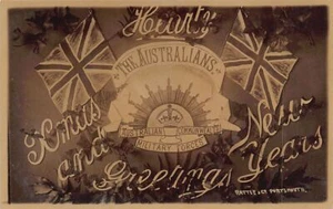 Australia - World War One - ANZAC - Australian Commonwealth Military Forces Xmas - Picture 1 of 2