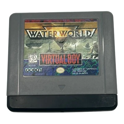 Waterworld (Nintendo Virtual Boy 1995) Authentic Cart Only w/ Dust Cover Tested - Image 1 of 4