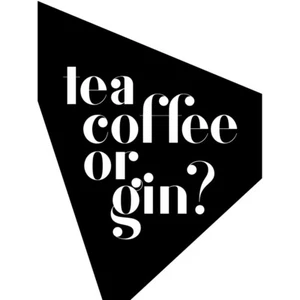 Tee, Kaffee oder Gin Kunstplakat Kunstdruck Leinwand 30x40 cm - Bild 1 von 5