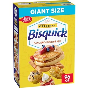 Betty Crocker Bisquick Original Pancake & Baking Mix, Giant Size, 96 oz - Picture 1 of 4