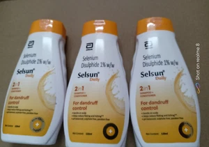 Champú anticaspa Selsun Daily, 3*120 ml elimina la caspa caducidad 2027 fs - Imagen 1 de 6