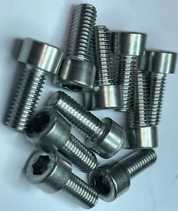(10) M6-1,0x15 mm Edelstahl A2-70 Steckschlüsselkappe Kopf Inbuskappe Schrauben (23JN39) - Bild 1 von 3