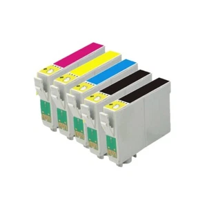 5 TINTAS NON OEM PARA EPSON STYLUS DX4450 T0711 T0712 T0713 T0714 711 - Imagen 1 de 1