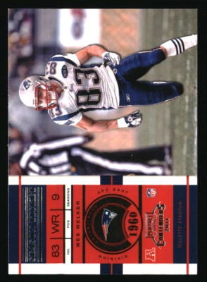 Wes Welker 2011 Playoff Contenders #10 FOOTBALL Card - Image 1 of 2
