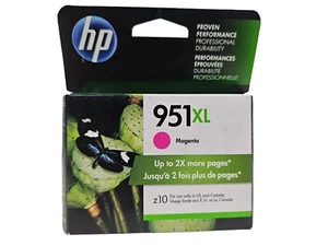 GENUINE HP 951XL MAGENTA INK CARTRIDGE NEW & SEALED  FEB 2019 - Picture 1 of 3