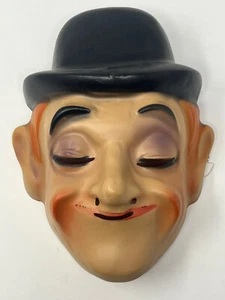 Vintage Stan Laurel Plastic Mask Halloween Larry Harmon Made In West Germany - Picture 1 of 10