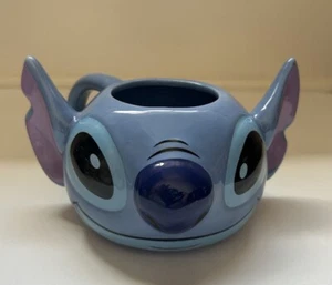 Disney's Lilo & Stitch Sculpted Stitch Mug 16oz Ceramic Figural Coffee Mug New - Picture 1 of 4
