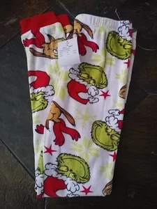 Grinch Christmas Pajama Bottoms For Kids - Picture 1 of 4
