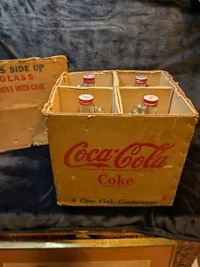 Brocche Coca-Cola I Gallon vintage mai aperte con scatola originale - Foto 1 di 7