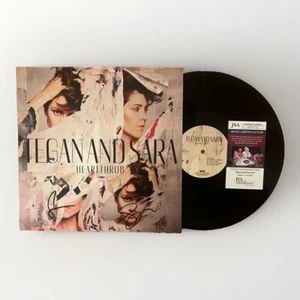 TEGAN AND SARA SIGNED HEARTTHROB VINYL LP RECORD AUTOGRAPHED w/JSA COA! - Picture 1 of 3