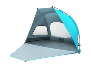MOVTOTOP Large Door Folding Beach Tent Portable Family Tent Sun Shelter - Picture 1 of 7