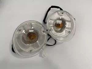 1969 Camaro Standard Clear Parking Lamp Lens Assembly Pair SALE Limited Time - Picture 1 of 4