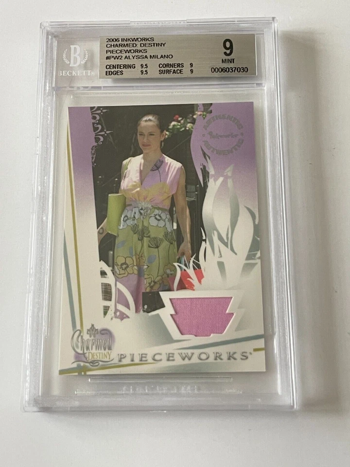 2006 Inkworks CHARMED Destiny ALYSSA MILANO Screen Worn DRESS Costume Relic BGS - Image 1 of 4