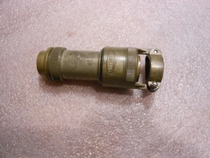 SUNBANK STECKER BACKSHELL / CLAMP PART # S881-1407S2.5A4 NSN: 5935-01-026-6482 - Bild 1 von 3