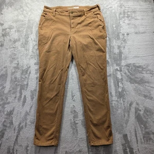 Pantalones Carhartt Mujer 12 Marrón Resistente Flex Calce Relajado Lona Trabajo BN5173-W - Imagen 1 de 11