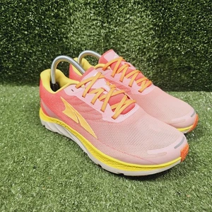 Altra Rivera 2 Coral Yellow Athletic Running Road Sneakers Womens Size 9 - Picture 1 of 9