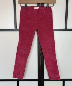 Mini Boden Pink Soft Corduroy Pants Pull On Size 9 School Preppy British Style - Picture 1 of 12