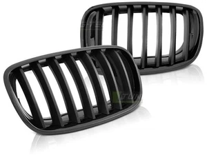 NUOVO Griglia Calandra Maschera BMW X5 E70 X6 E71 2008->Nero Lucido CH GRBMC1-ED - Picture 1 of 5