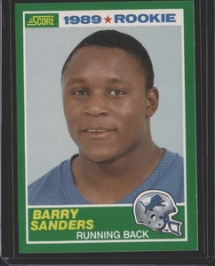1989 Score - Barry Sanders #257 (RC) Iconic 90s Rookie Card - Bild 1 von 2
