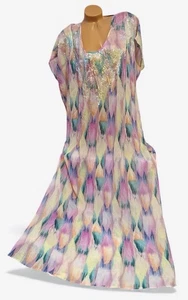 Victoria’s Secret Swim Cover Up langes Strandkleid irisierende Pailletten Gr. M - Bild 1 von 4