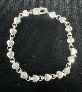 Tiffany & Co Herz Puff Armband Silber 925 echt - Bild 1 von 5