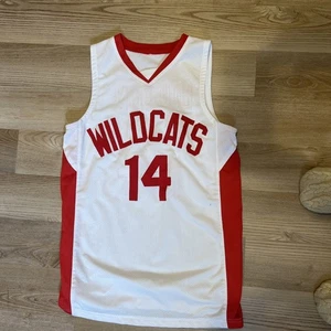 Maglia basket media retrò vintage Wildcats High school #14 BOLTON - Foto 1 di 4
