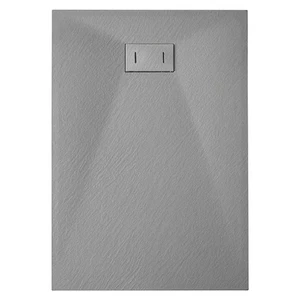 PLATO DE DUCHA 80X120 CM RECTANGULAR GRIS EFECTO PIEDRA NO MARMORESINA - Imagen 1 de 5