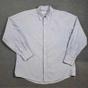 Camicia uomo Southern Tide con bottoni grande a quadri performance passaggio costiero - Foto 1 di 13