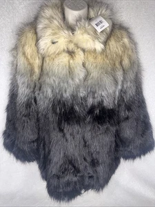 French Connection Johanna Faux Fur Jacket Size 4 - Picture 1 of 12