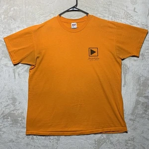 Vintage 2001 Aerosmith Local Crew T Shirt XL Just Push Play Tour Made In USA - Picture 1 of 13