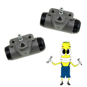 Premium Rear Left & Right Wheel Cylinders for 1998-2001 Mazda B2500 13/16 Bore