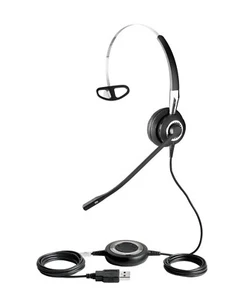 Micrófono mono USB 3-1 Jabra BIZ 2400 II. 82 auriculares NC, BT, UC negros - Imagen 1 de 1