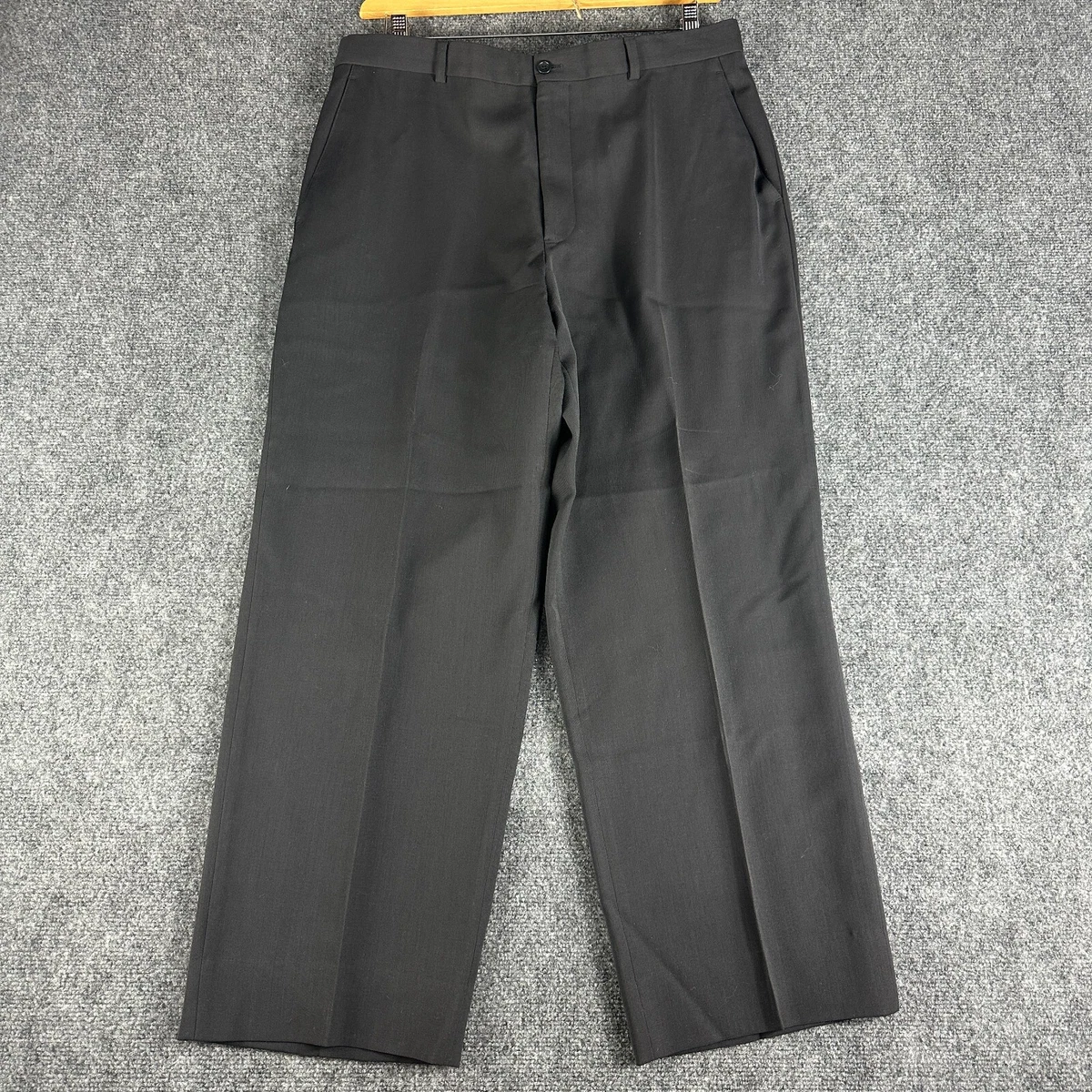Armani Collezioni Black Wool Pants for Men for sale | eBay