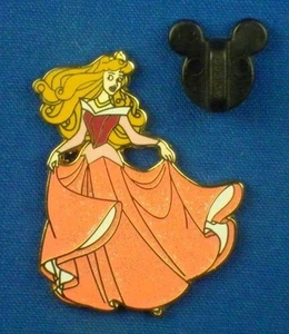 Aurora Sleeping Beauty Glitter Dress Sparkle Princesses 2002 Disney Pin # 12384 - Picture 1 of 4
