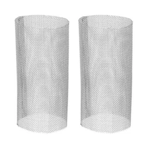 1 Pair 40 Mesh In-Line Strainer Replacement Stainless Filter Garden Hose Washer - Picture 1 of 6