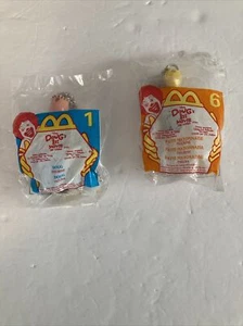 1999 Doug's 1st Movie #1 & #6 Keychain McDonalds Happy Meal Toy - Picture 1 of 2