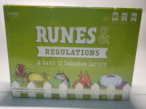 Runes And Regulations-A GAME OF SUBURBAN SORCERY-BRAND NEW - Picture 1 of 6