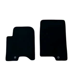 Front Floor Mats For SsangYong Musso Grand Waterproof Velour Carpet Liners 2pcs - Bild 1 von 6