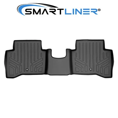 SMARTLINER Floor Mats Liner Second Row for Kia Niro 2017-2021 (Black) Foto 1 de 3