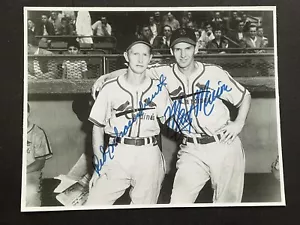 RED SCHODIENST / MARTY MARION ~ Foto Brillante Auténtica Firmada 8x10 ~ CARDENALES - Imagen 1 de 3