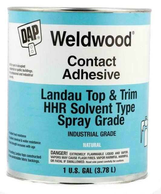 DAP 00233  Weldwood Contact Adhesive Landau Top and Trim HHR Solvent Type Spray
