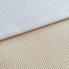 14 and 16 Count Aida Cross Stitch Fabric Various Sizes and Colours White Cream