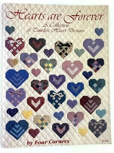 Hearts Are Forever A Collection of Timeless Heart Designs Quilten Four Corners - Bild 1 von 12