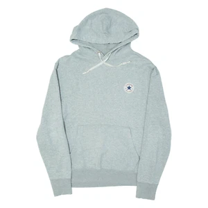 CONVERSE Mens Grey Hoodie S - Picture 1 of 6
