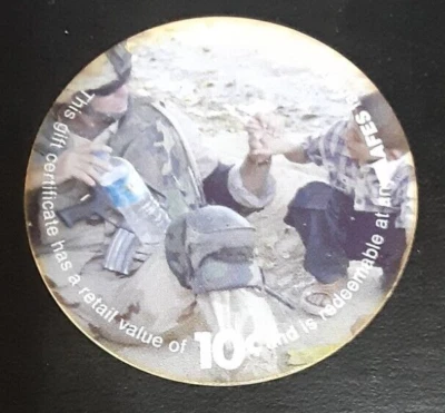 KL# M289    6K10    10 cents AAFES  Pogs from 2005 printing  Extra Fine - Image 1 of 2