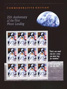 USA - Bereich von 12 - Sc #2841 - Mondlandung - postfrisch - Bild 1 von 1