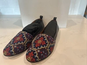 Sundance Embroidered Segovia Flats Size 41 - Picture 1 of 8