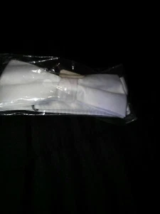New White Satin Boys Bowtie Suit Bow Tie Easter Wedding Graduaton USA - Picture 1 of 5