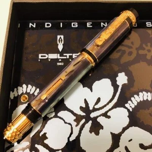 Delta Ethnic Minority Kanaka Maori 1KS Fountain Pen - Picture 1 of 6